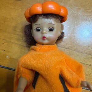 VINTAGE - MADAME ALEXANDER 5" Wendy Ann Face Halloween Doll